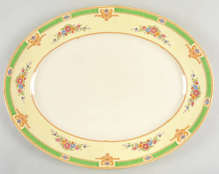 The Arlington 18" Oval Serving Platter