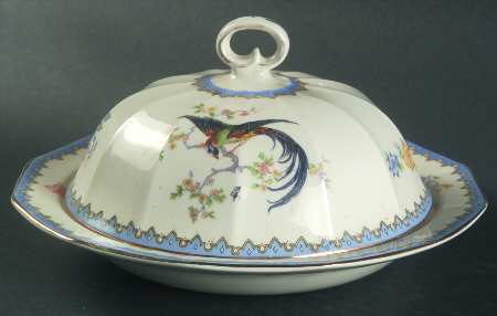 Ascot Round Covered Butter