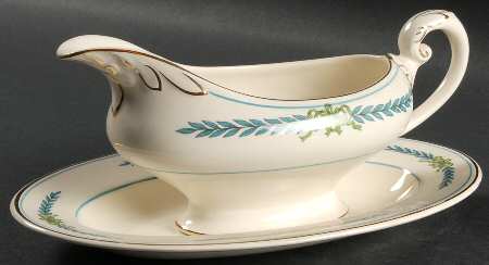 Athens Gravy Boat & Underplate
