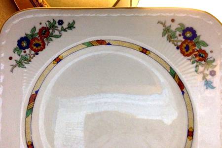 Bagdad Square Salad Plate