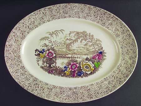 Banff 16" Oval Serving Platter