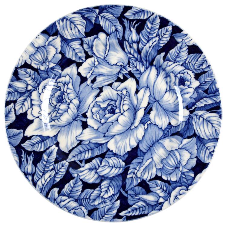 Bermuda Blue Luncheon Plate