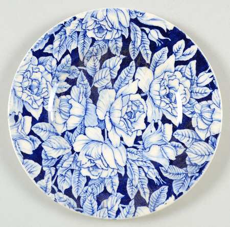 Bermuda Blue Bread & Butter Plate