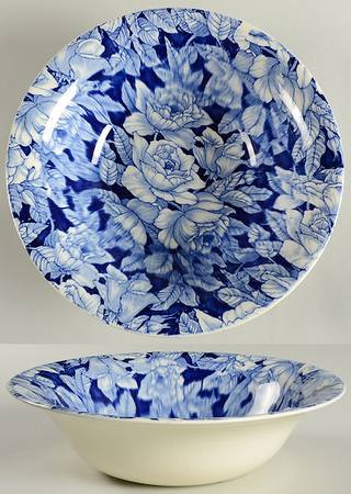 Bermuda Blue 11" Round Vegetable Bowl