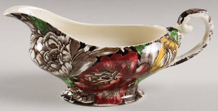 Bermuda Brown Multicolor Gravy Boat