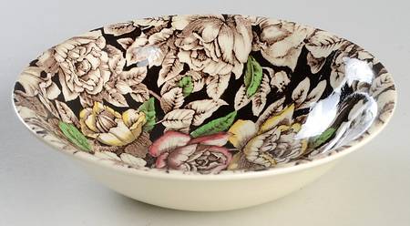 Bermuda Brown Multicolor Coupe Cereal Bowl