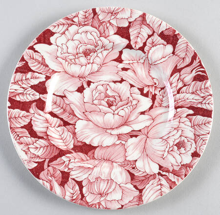 Bermuda Pink Salad Plate