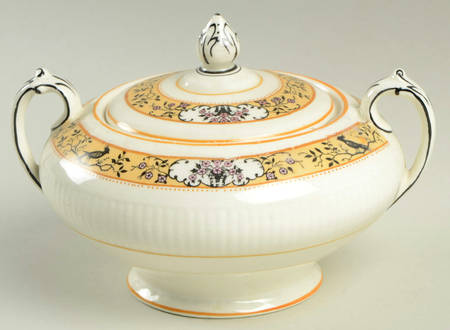 Birdette Sugar Bowl & Lid