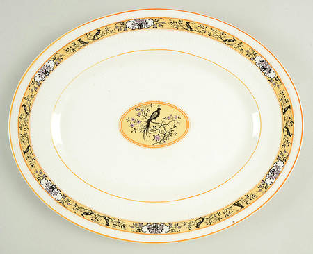 Birdette 12" Oval Serving Platter