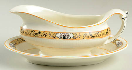 Birdette Gravy Boat & Underplate/Relish