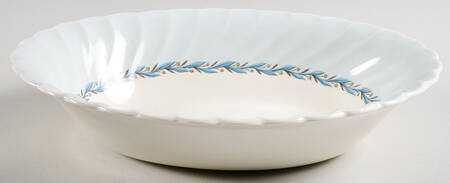 Blue Chelsea 10" Oval Vegetable Bowl