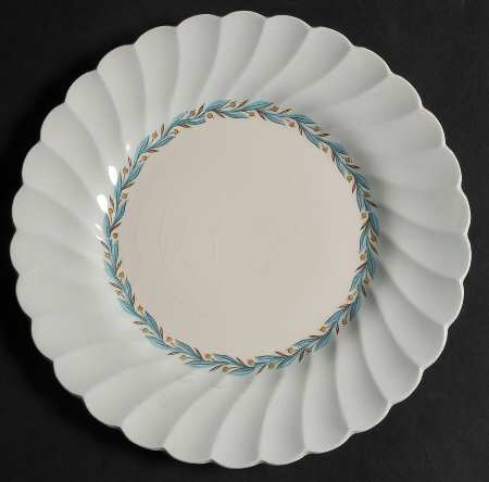 Blue Chelsea Salad Plate