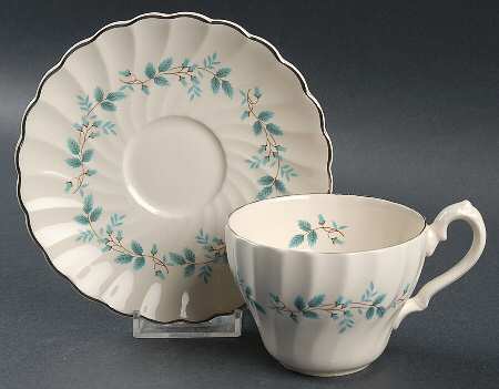 Bluebell Flat Cup & Saucer Set