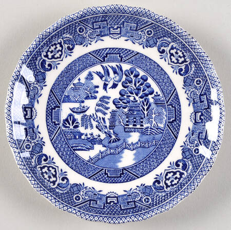 Blue Willow Saucer