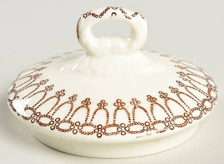 Bonnie Dundee (Brown) Lid for Sugar Bowl