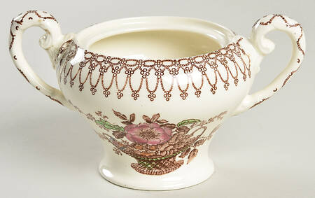 Bonnie Dundee (Brown) Sugar Bowl No Lid
