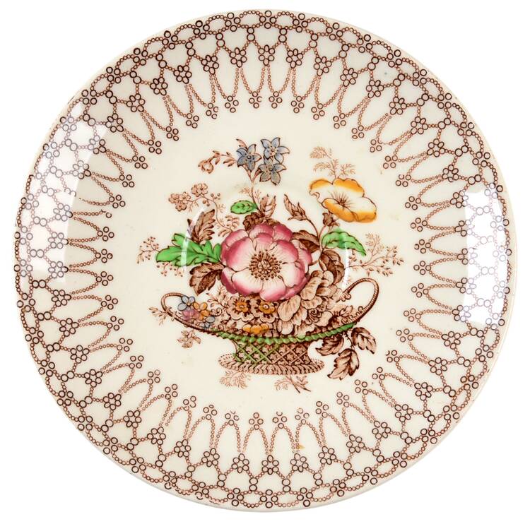 Bonnie Dundee (Brown) Saucer