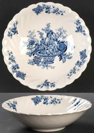 Bountiful Blue Coupe Cereal Bowl