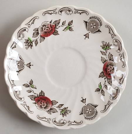 Bouquet (No Trim) Saucer