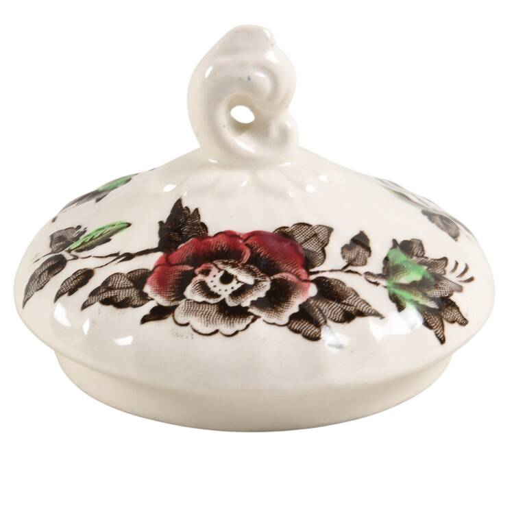 Bouquet (No Trim) Lid for Sugar Bowl
