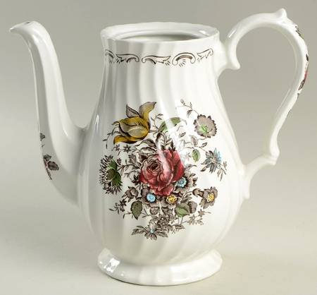 Bouquet (No Trim) Coffee Pot No Lid