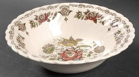 Bouquet (No Trim) 8" Round Vegetable Bowl