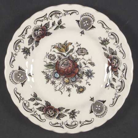 Bouquet (No Trim) Bread & Butter Plate
