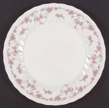 Brides Bouquet Dinner Plate