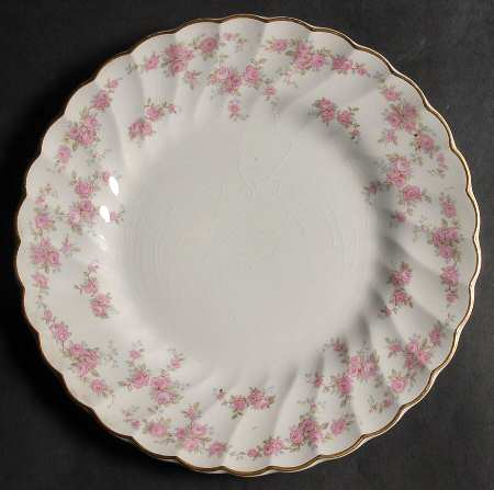 Brides Bouquet Salad Plate