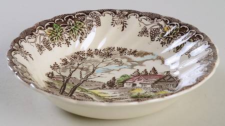 The Brook Brown Multicolor Fruit/Dessert (Sauce) Bowl