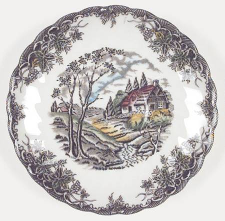 The Brook Brown Multicolor Saucer