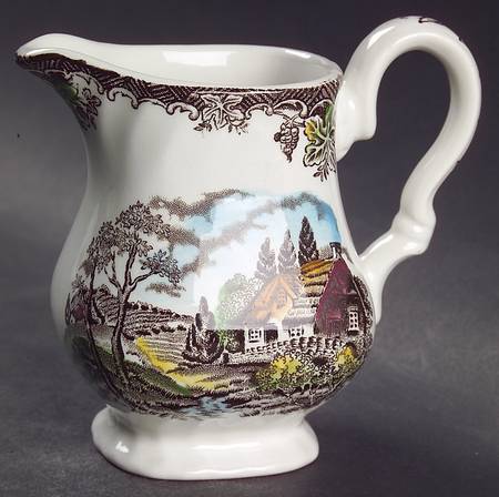 The Brook Brown Multicolor Mini Creamer