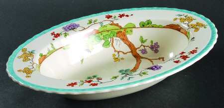 Canton 10" Oval Vegetable Bowl