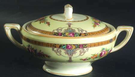 Carlton Sugar Bowl & Lid