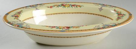 Carlton 11" Oval Vegetable Bowl