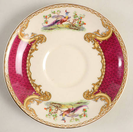 Chelsea Bird Red Saucer