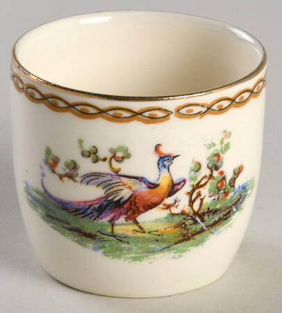 Chelsea Bird Red Single Egg Cup by Myott Staffordshire