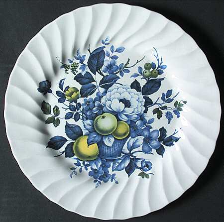 Claremont Blue Dinner Plate