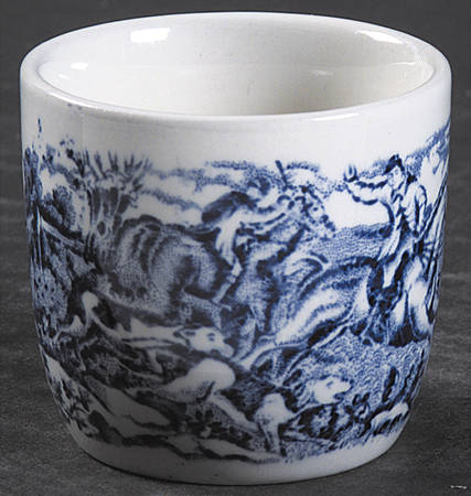 Country Life Blue Single Egg Cup