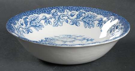 Country Life Blue Coupe Cereal Bowl