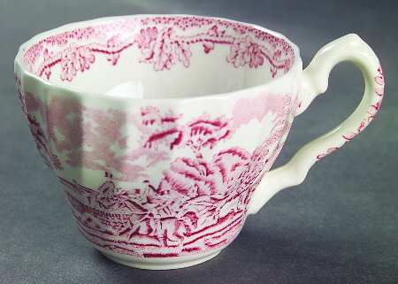 Country Life Pink Flat Cup