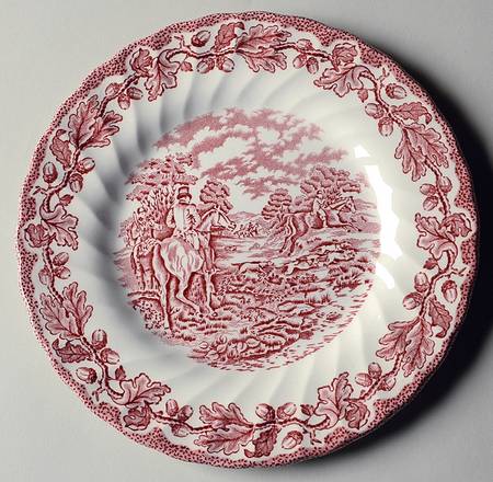 Country Life Pink Salad Plate