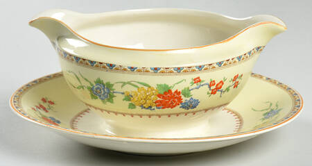 Cortez Gravy Boat with Attached Underplate
