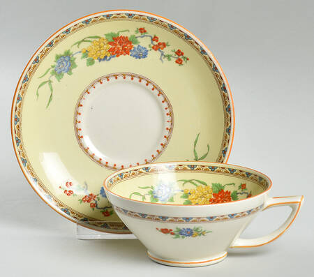 Cortez Footed Cup & Saucer Set