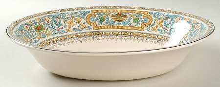 The Croydon 9" Oval Vegetable Bowl