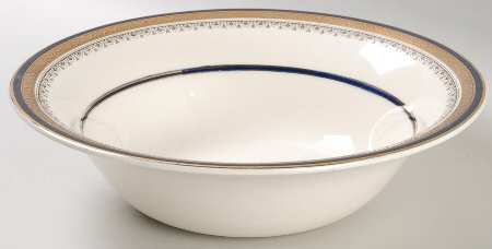 The Crowning Cobalt 8" Round Vegetable Bowl