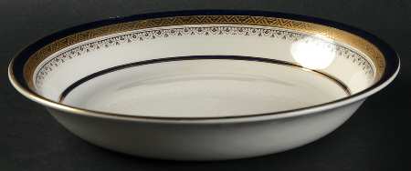 The Crowning Cobalt Coupe Soup Bowl