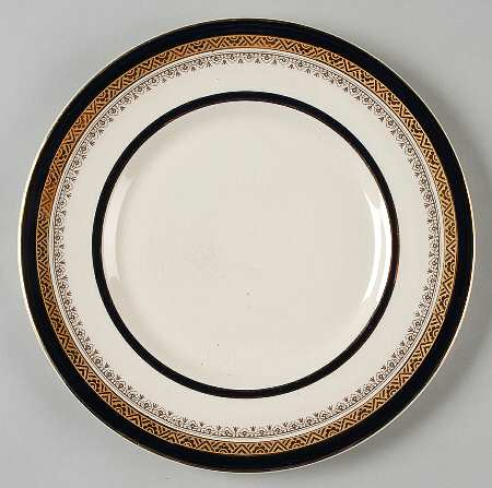 The Crowning Cobalt Salad Plate