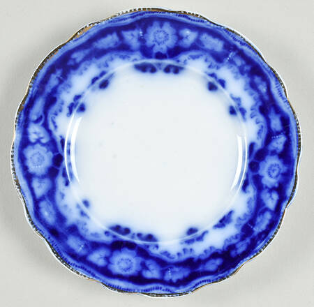 Crumlin (Flow Blue) Bread & Butter Plate