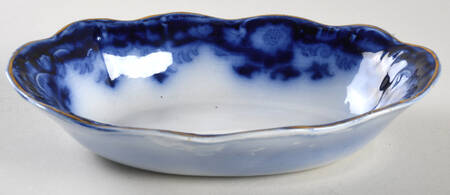 Crumlin (Flow Blue) Bon Bon